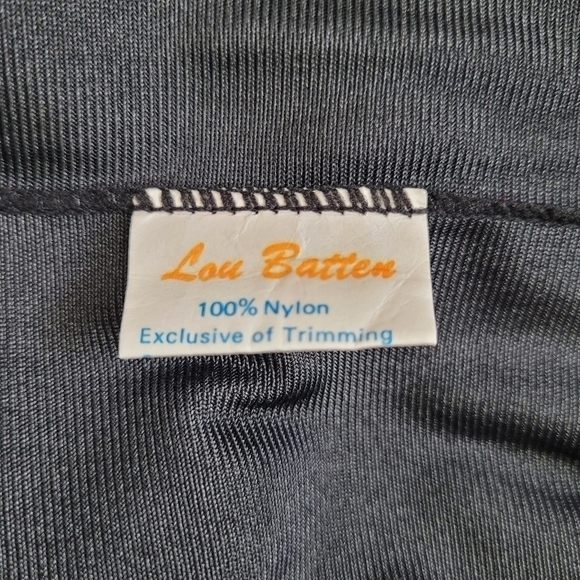 LOU Batten Vintage Slip Skirt with Embroidery - Picture 3 of 6